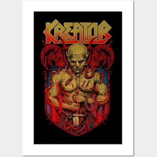 KREATOR MERCH VTG Posters and Art